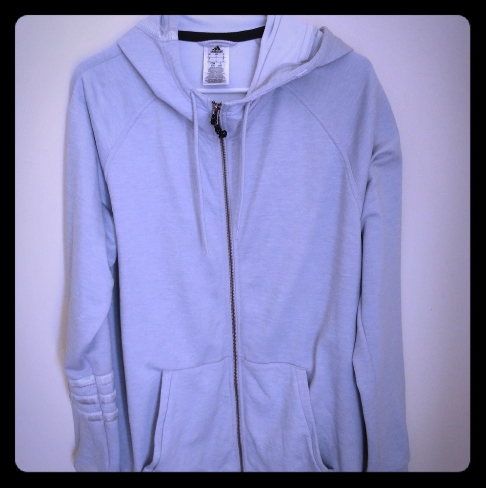 Adidas Gray Hoodie Sweater